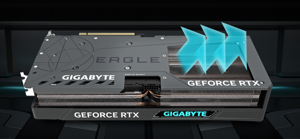 CARD MÀN HÌNH GIGABYTE RTX 4070-Ti EAGLE-OC/12G